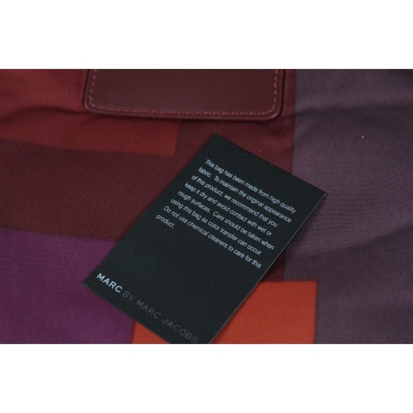 Marc By Marc Jacobs Corvette Red Multi-Color 13" Zippered Laptop Case Sleeve ANB - Picture 12 of 12